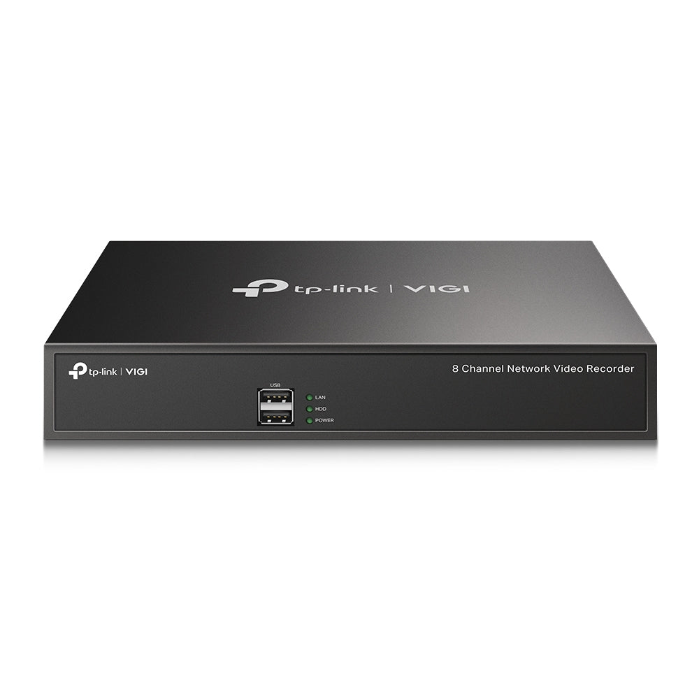 TP-Link VIGI NVR1008H Enregistreur Vidéo Réseau NVR 1U, Noir