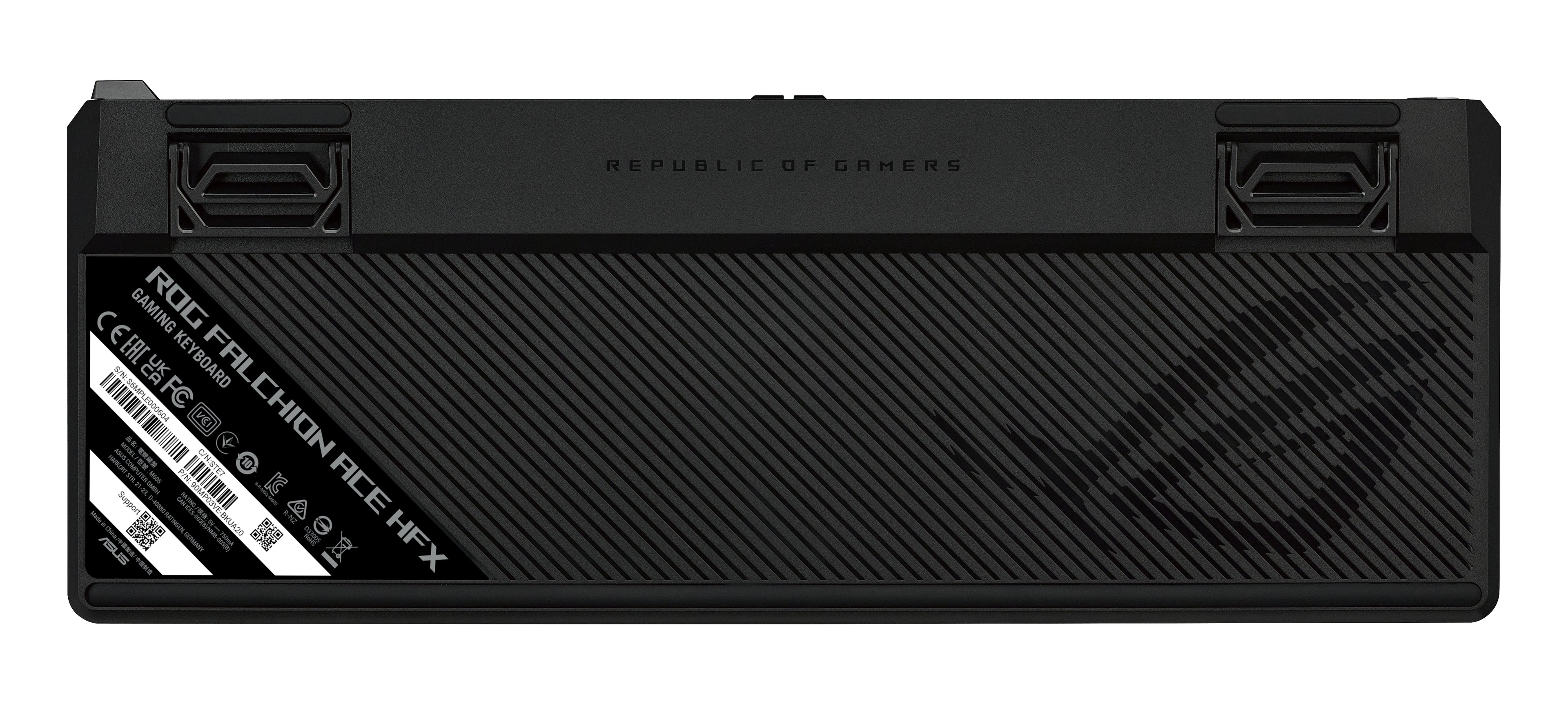 ASUS ROG Falchion Ace HFX clavier Gaming USB Noir