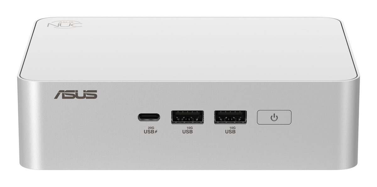 ASUS NUC 15 Pro+ RNUC15CRSU900002 Mini PC Barebone, Blanc, 285H
