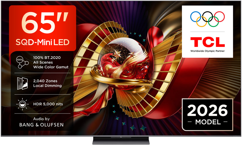 TCL C8L 65C8L TV 165,1 cm (65") 4K Ultra HD Smart TV Wifi Noir 6000 cd/m²