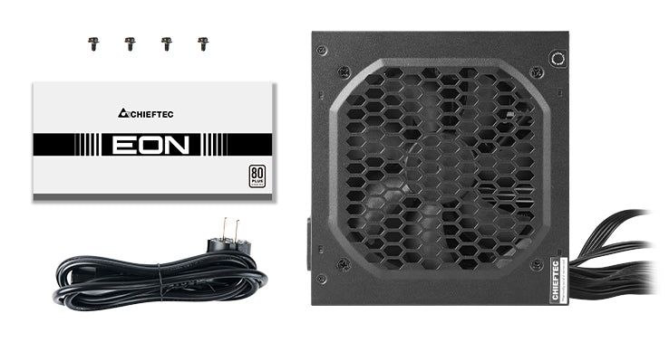Chieftec EON unité d'alimentation d'énergie 600 W 20+4 pin ATX ATX Noir