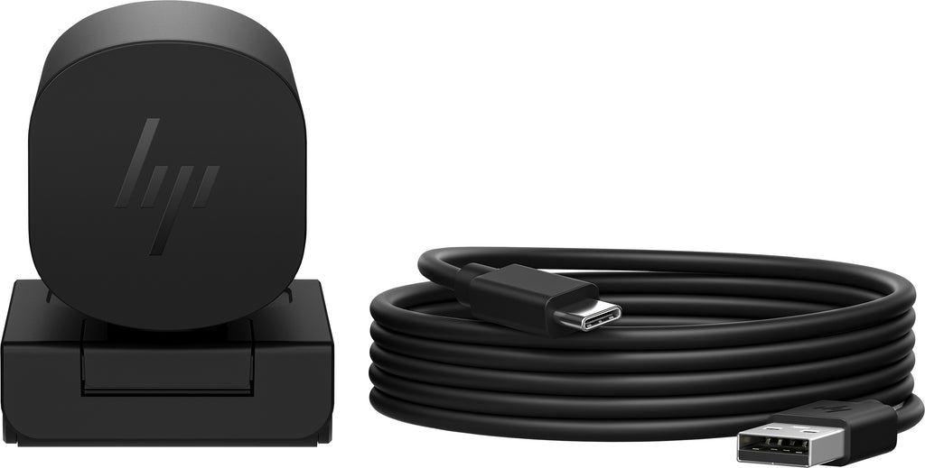 HP Webcam de diffusion 4K 965, 8 MP, Ultra HD, USB, Noir