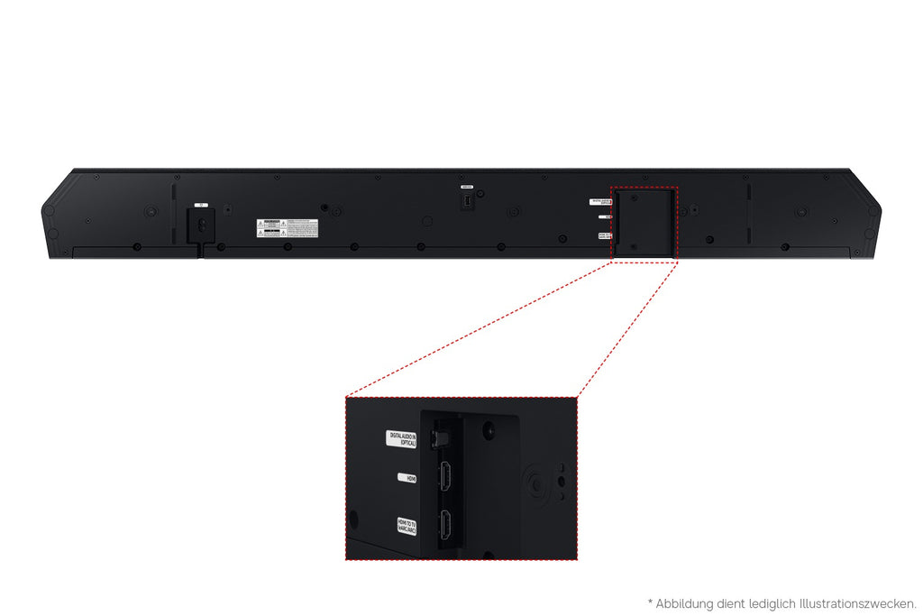 Samsung Q-series HW-Q610GH/ZG haut-parleur soundbar Noir, Titane 3.1.2 canaux - vue 5
