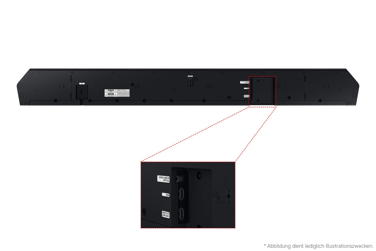 Samsung Q-series HW-Q610GH/ZG haut-parleur soundbar Noir, Titane 3.1.2 canaux - vue 5