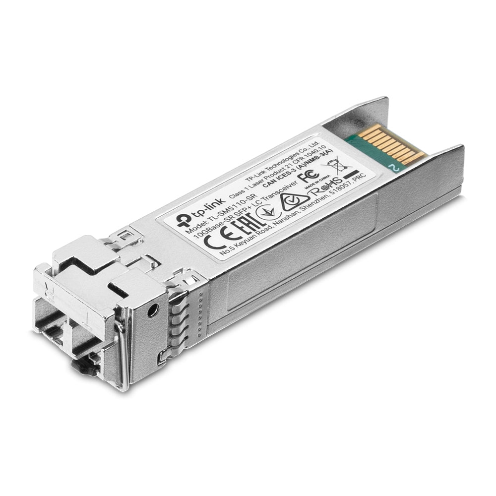 TP-Link TL-SM5110-SR Module Émetteur-Récepteur SFP+ Fibre Optique 10 Gbit/s 850 nm