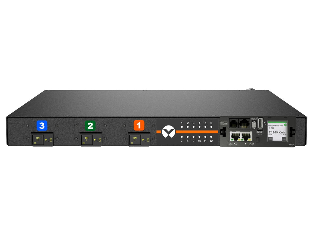 Vertiv Geist DUU5M1R6-12CF17-1S02A0H00-S unité de distribution d'énergie 12 sortie(s) CA 0U Noir