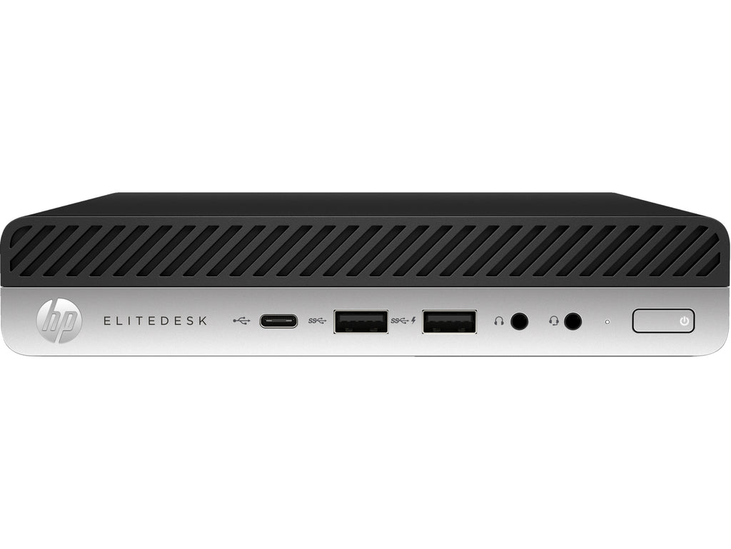 T1A HP EliteDesk 800 G5 Refurbished Intel® Core™ i5 i5-9500 8 Go DDR4-SDRAM 256 Go SSD Windows 11 Pro Mini PC Noir, Argent