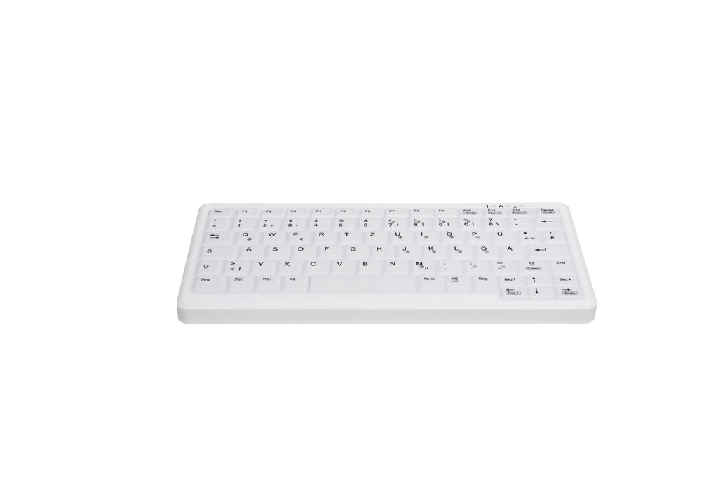 Contour Design Active Key AK-C4110 clavier Médical RF sans fil QWERTZ Allemand Blanc