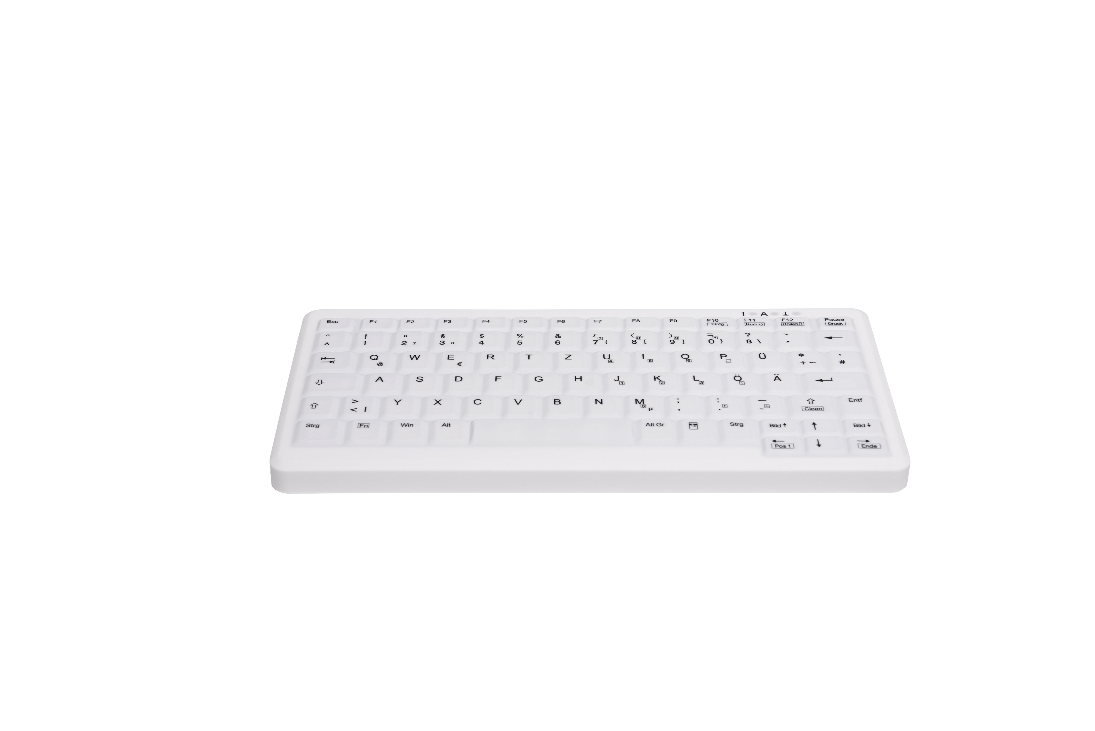 Contour Design Active Key AK-C4110 clavier Médical RF sans fil QWERTZ Allemand Blanc