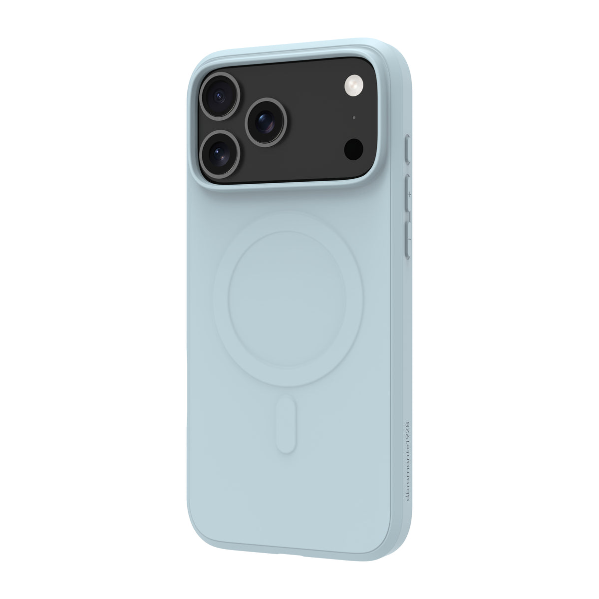 dbramante1928 Greenland Pro MS Coque de Protection Housse pour iPhone 17 Pro Max, Bleu