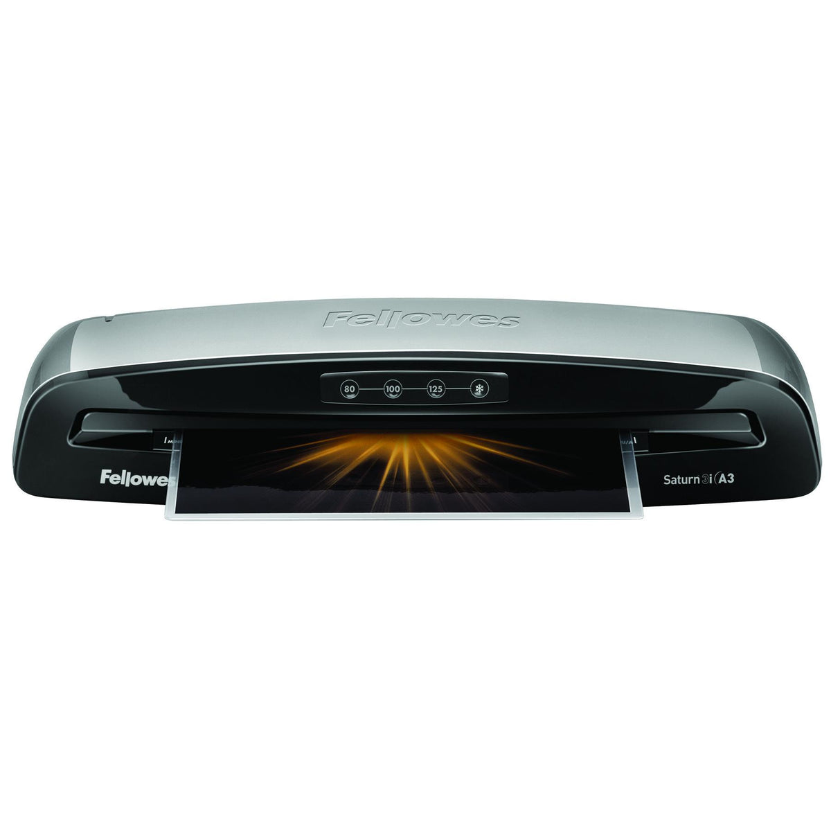 Fellowes Saturn 3i Plastifieuse A3 à chaud et à froid, 300 mm/min, Noir et Argent