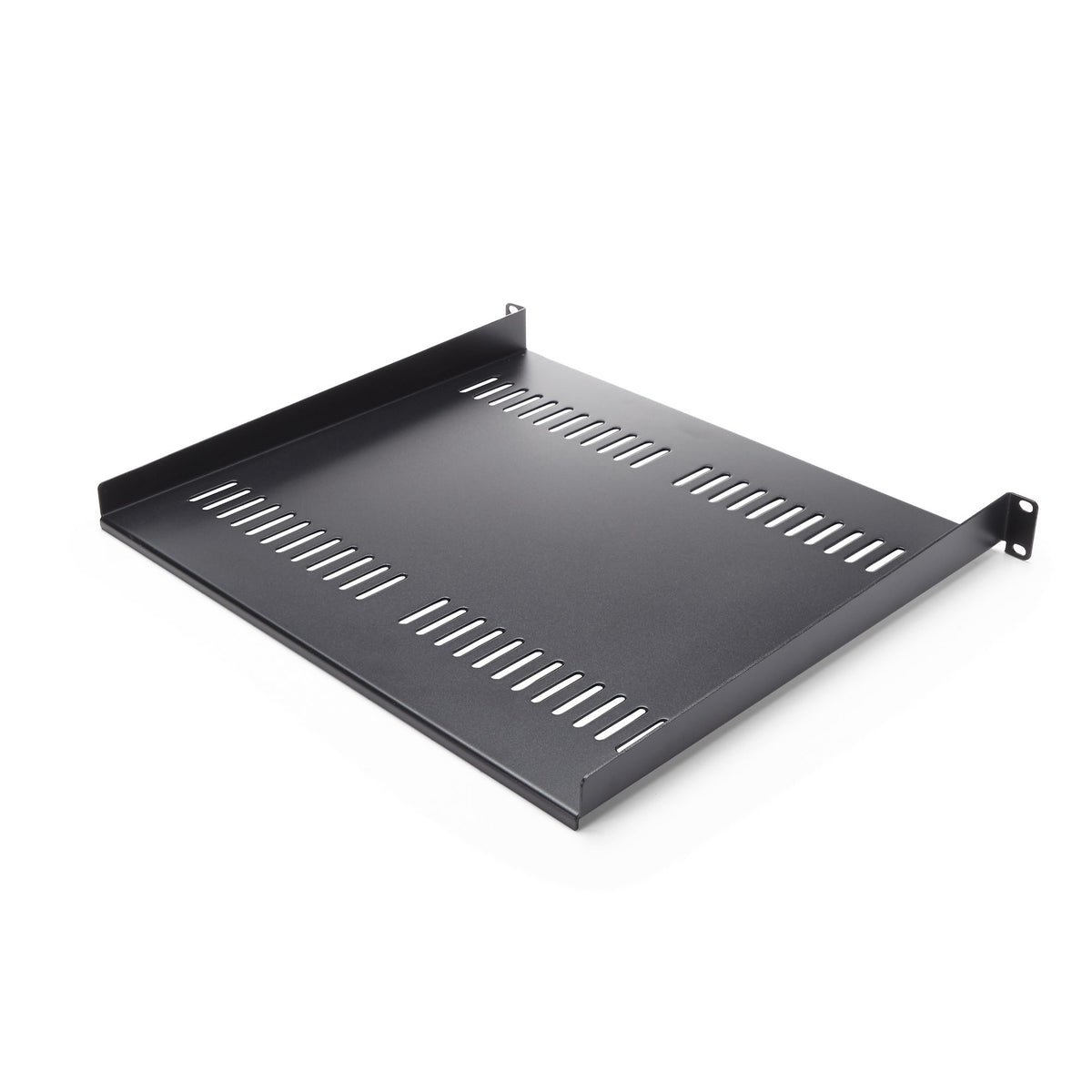 StarTech.com Lot de 2 Étagère 1U pour Rack Serveur, Étagère Cantilever Universelle Ventilée pour Montage en Rack, pour Rack/Armoire 19", Acier Robuste, Capacité de 20kg, Plateau de 40cm de Profondeur - vue 2