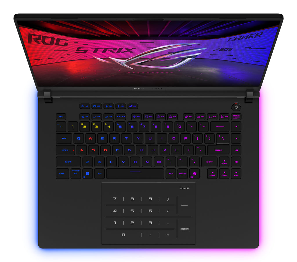 ASUS ROG Strix SCAR 16 G635LX-RW018W Intel Core Ultra 9 275HX Ordinateur portable 40,6 cm (16") WQXGA 32 Go DDR5-SDRAM 1