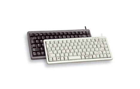 CHERRY Compact Keyboard Combo USB + PS/2, QWERTY, Gris