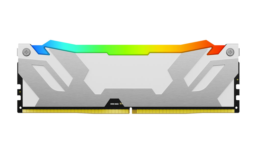 Kingston Technology FURY Renegade RGB 64Go 6400MT/s DDR5 CL32 DIMM (Kit de 2) Blanc XMP