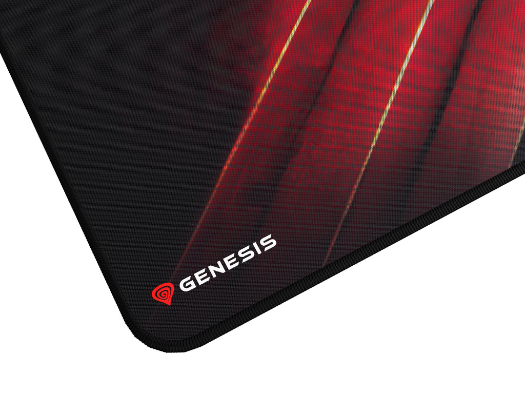 GENESIS Carbon 500 Maxi Flash G2 Tapis de souris de jeu Noir, Rouge - vue 5