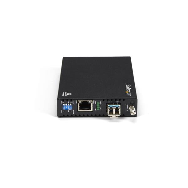 StarTech.com Convertisseur de Média Fibre Optique Gigabit Ethernet Monomode LC 10 km