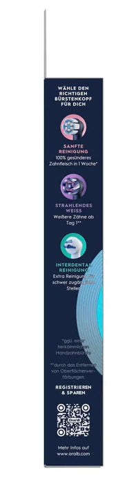 Oral-B iO Ultimative Reinigung 6 pièce(s) Noir