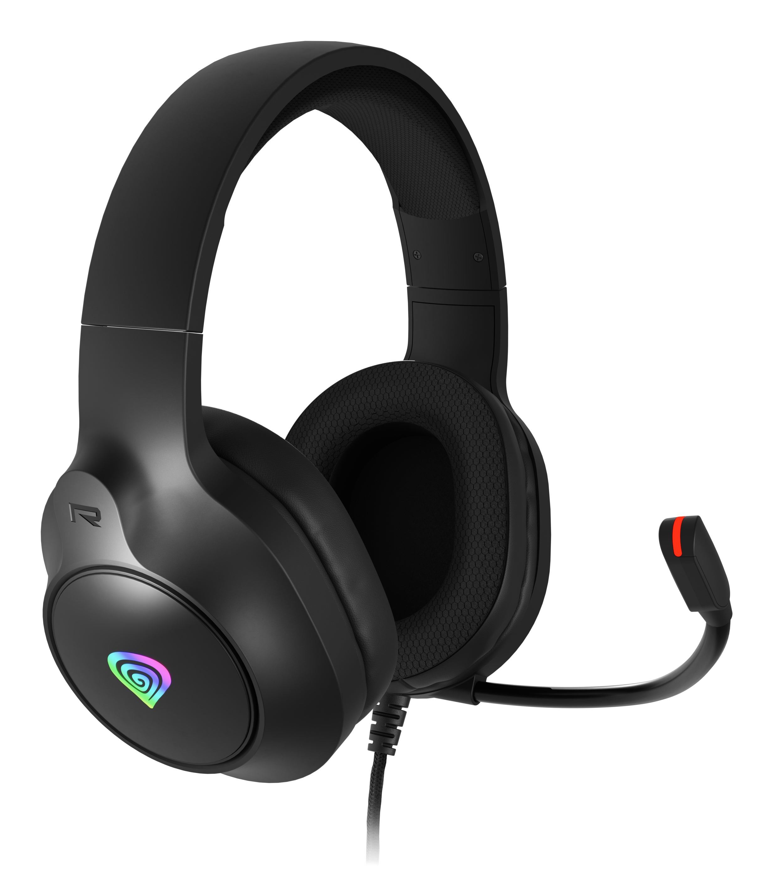GENESIS NEON 213 Casque Avec fil À la main Appels/Musique USB Type-A Noir