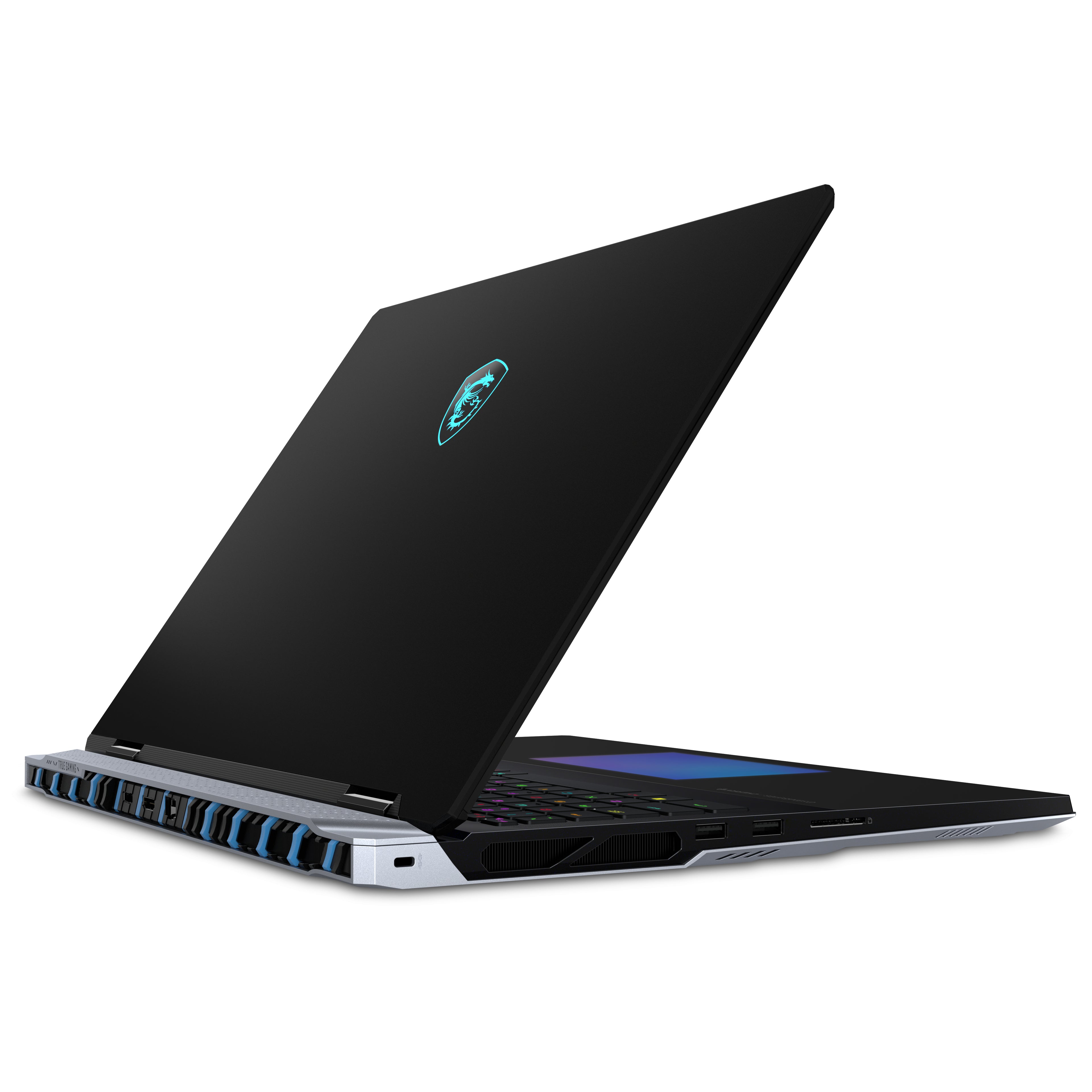 MSI Titan 18 HX AI A2XWJG-656 Intel Core Ultra 9 285HX Ordinateur portable 45,7 cm (18") UHD+ 64 Go DDR5-SDRAM 6 To SSD NVIDIA GeForce RTX 5090 Wi-Fi 7 (802.11be) Windows 11 Pro Noir