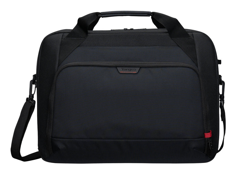 Targus EcoSmart Mallette pour Ordinateur Portable 45,7 cm (18") Noir et Rouge