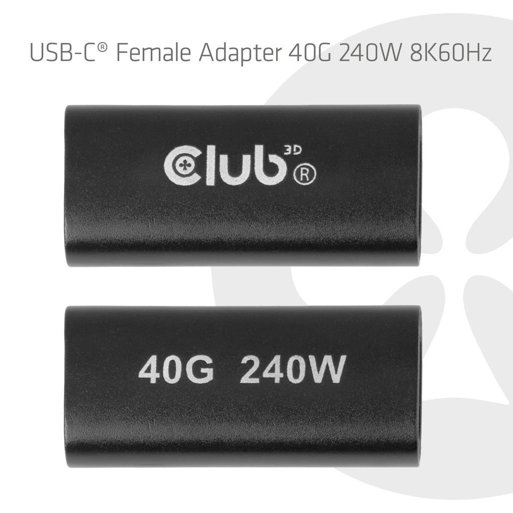 CLUB3D CAC-2507 USB-C to USB-C to USB-C USB-C Sort Sort - vue 2