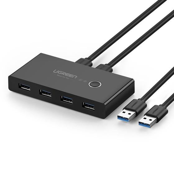 Ugreen 30768 Hub USB 3.2 Gen 1 (3.1 Gen 1) Type-A 5000 Mbit/s, Noir