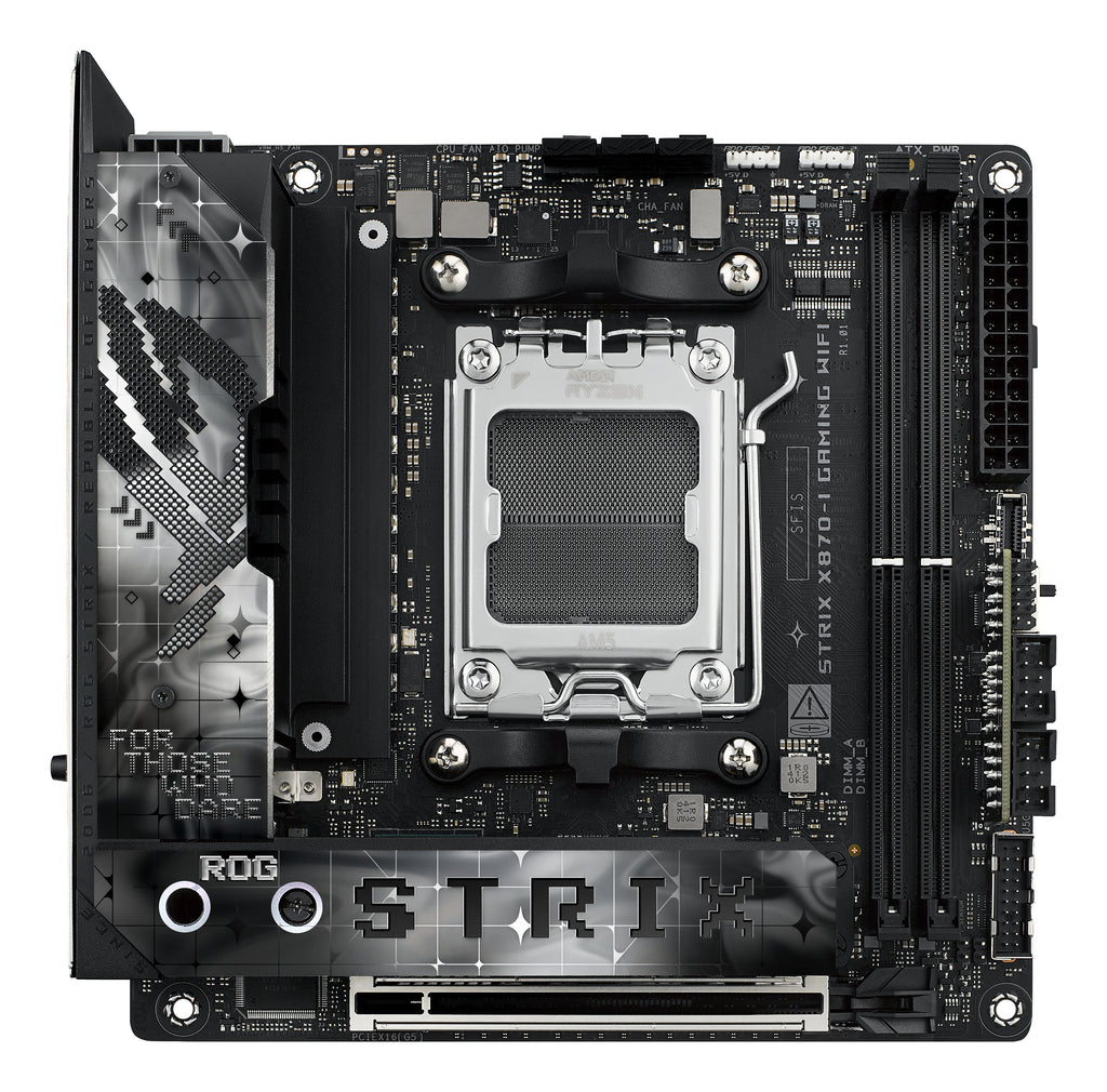 ASUS ROG STRIX X870-I GAMING WIFI Carte Mère AMD X870 Socket AM5 mini ITX