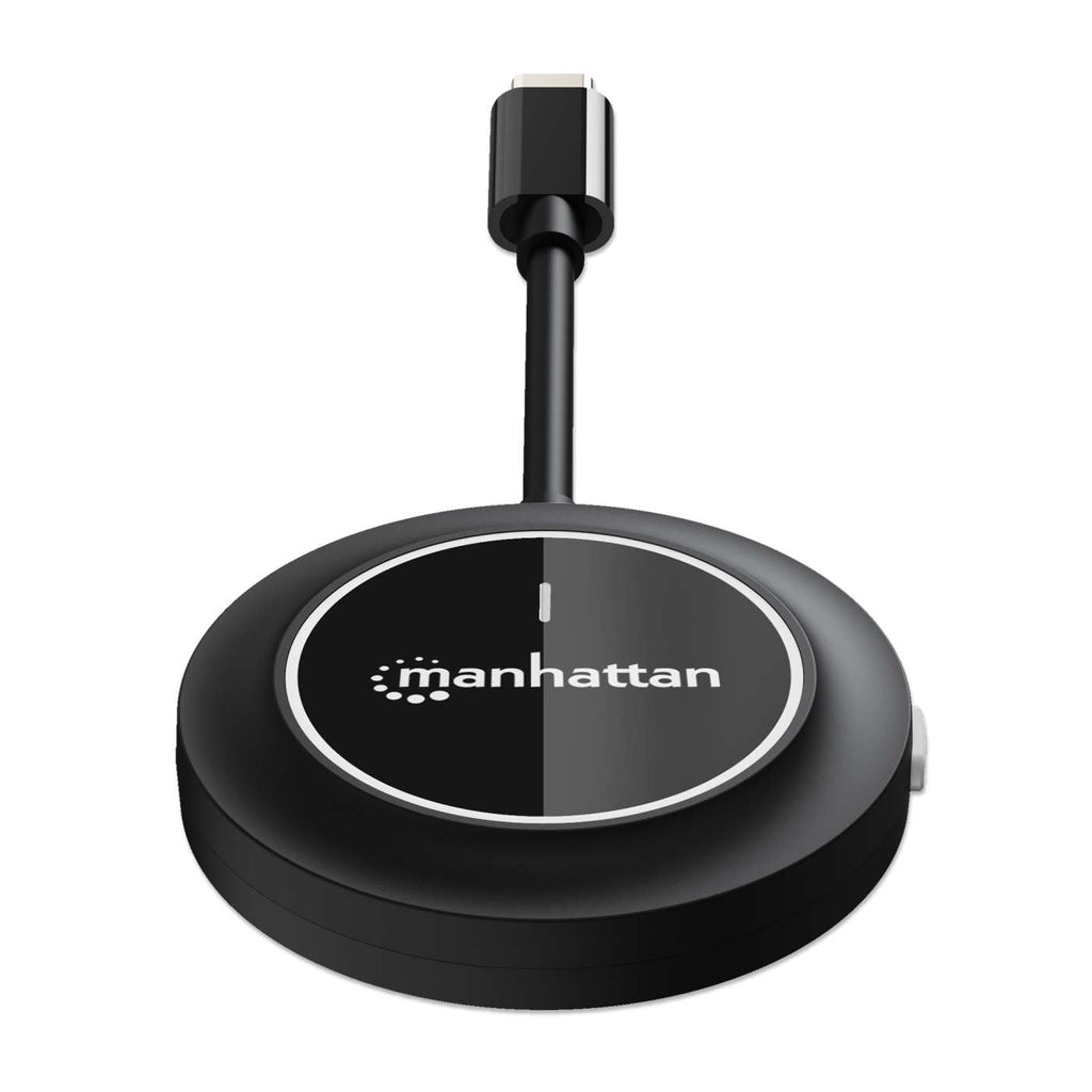 Manhattan Adaptateur HDMI Sans Fil 1080p avec Émetteur USB-C, Noir