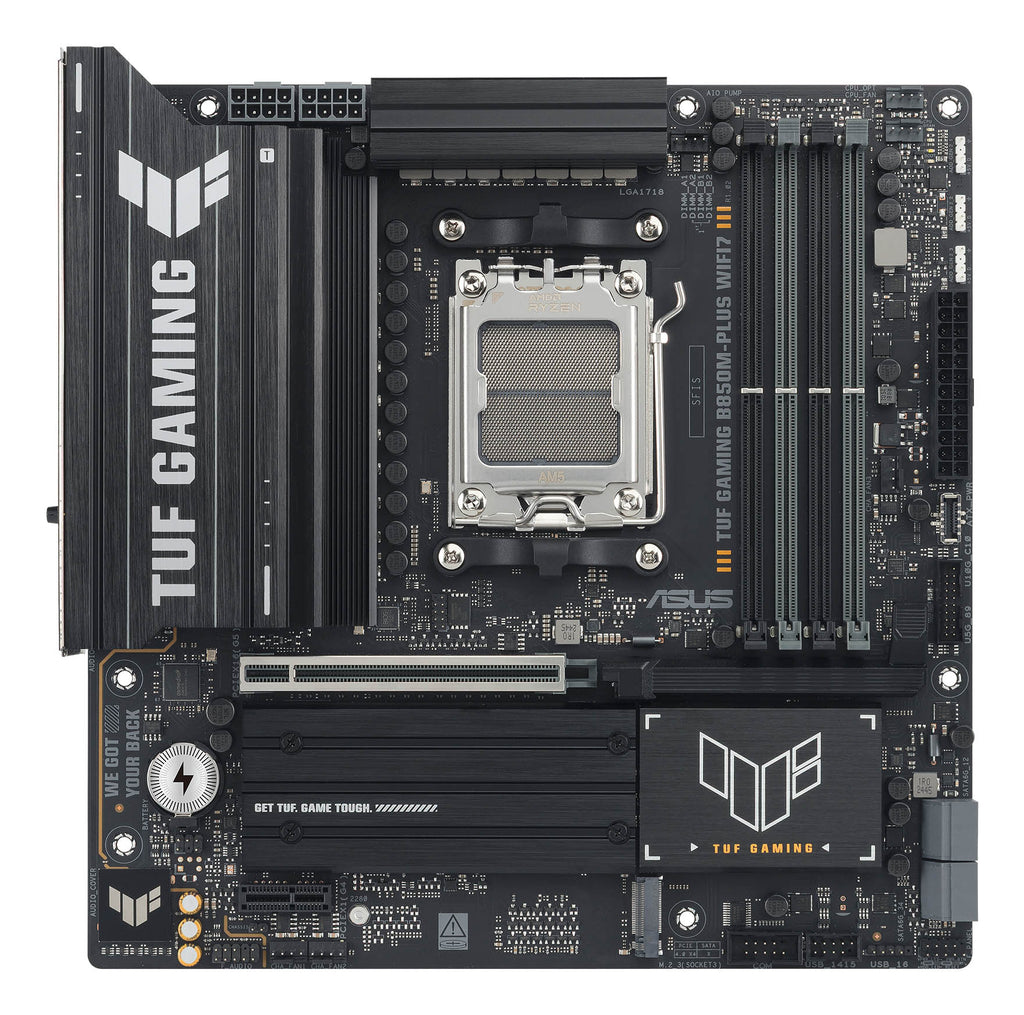 ASUS TUF GAMING B850M-PLUS WIFI7 Carte Mère AMD B850 Socket AM5 micro ATX