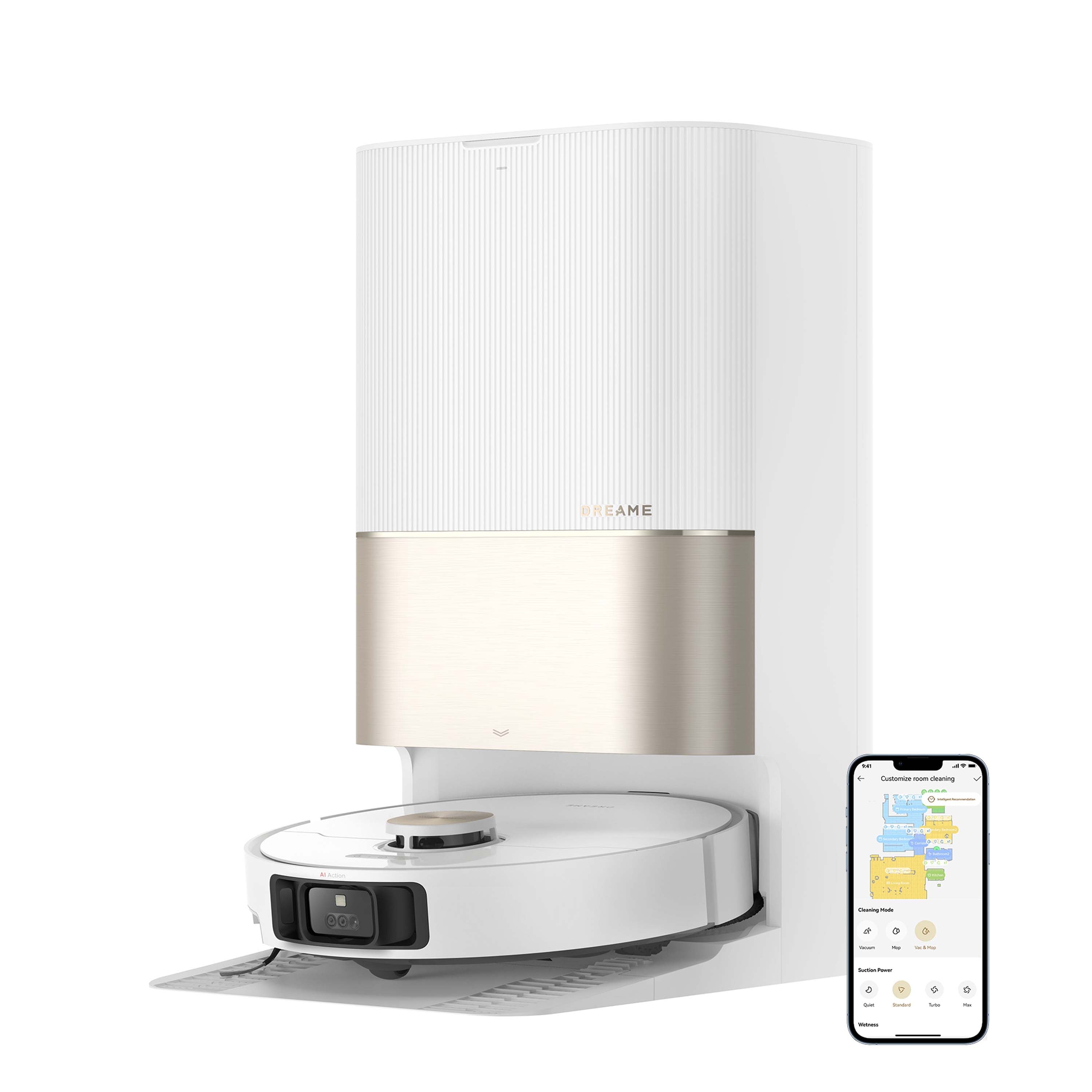 Dreame X40 Ultra Complete 0,3 L Blanc