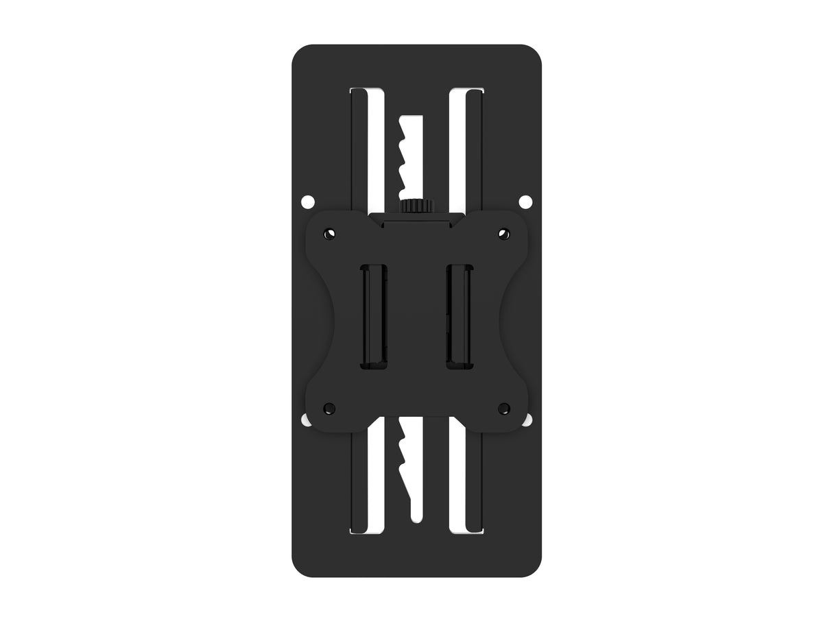 Support Bureau pour Écran 68,6 cm (27") Noir, Montage Pince, Charge 8 kg
