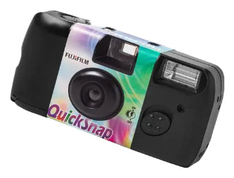 Fujifilm Quicksnap Flash Caméra-film jetable 135 mm Noir