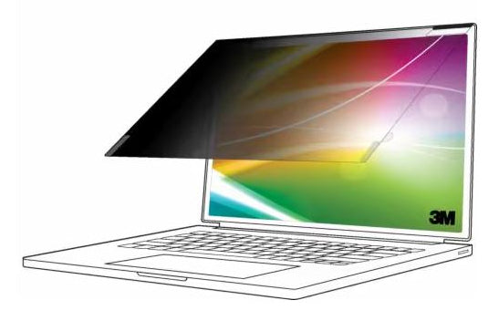 3M BPNDE006 Filtre de Confidentialité et Anti-Reflets pour Ordinateur Portable 14.5" (36,8 cm)