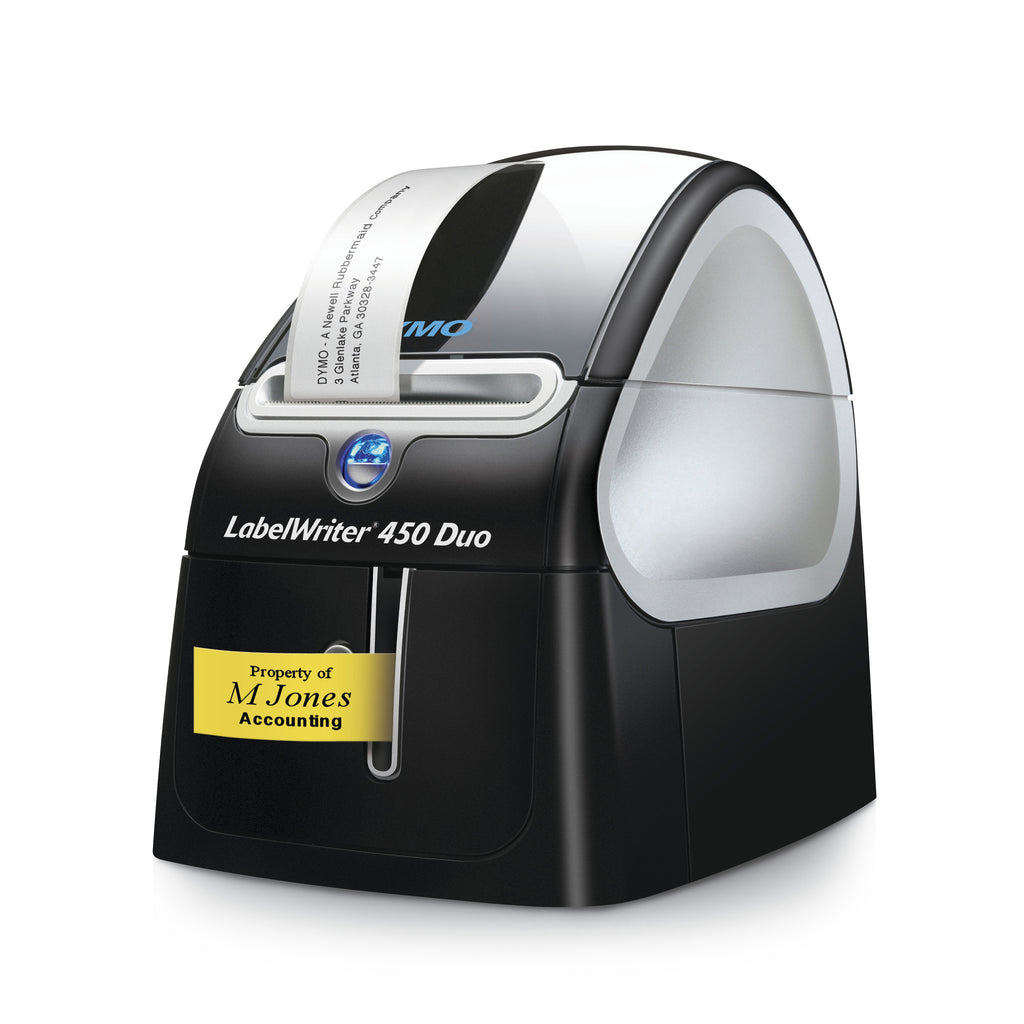 DYMO LabelWriter 450 Duo Imprimante d'étiquettes | papier thermique | 600 x 300 ppp | jusqu'à 71 étiquettes/minute