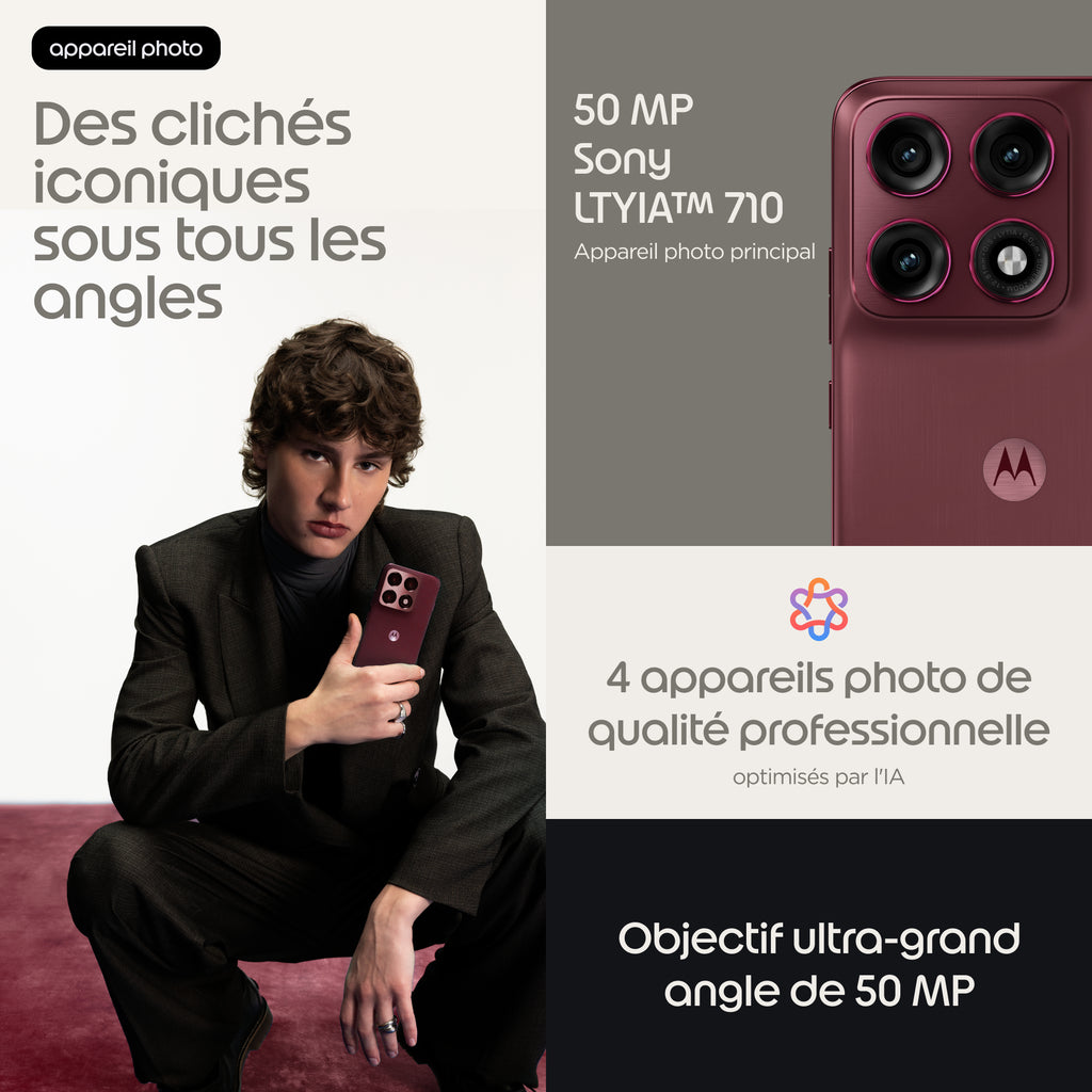 Motorola edge 70 Pro 8/256GB Zinfandel