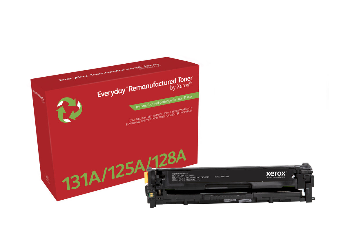 Toner remanufacturé Cyan Everyday™ de Xerox compatible avec HP 131A (CF211A), Capacité standard