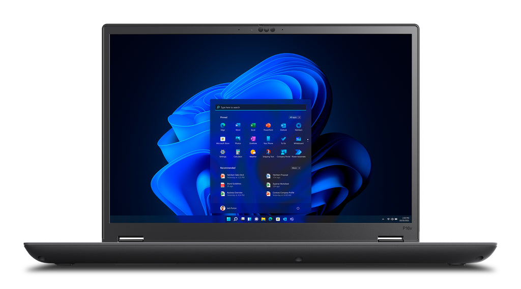 Lenovo ThinkPad P16v Gen 2 (Intel) Intel Core Ultra 7 165H Station de travail mobile 40,6 cm (16") WUXGA 32 Go DDR5-SDRAM 512 Go SSD NVIDIA RTX 500 Ada Wi-Fi 6E (802.11ax) Windows 11 Pro Allemand Noir