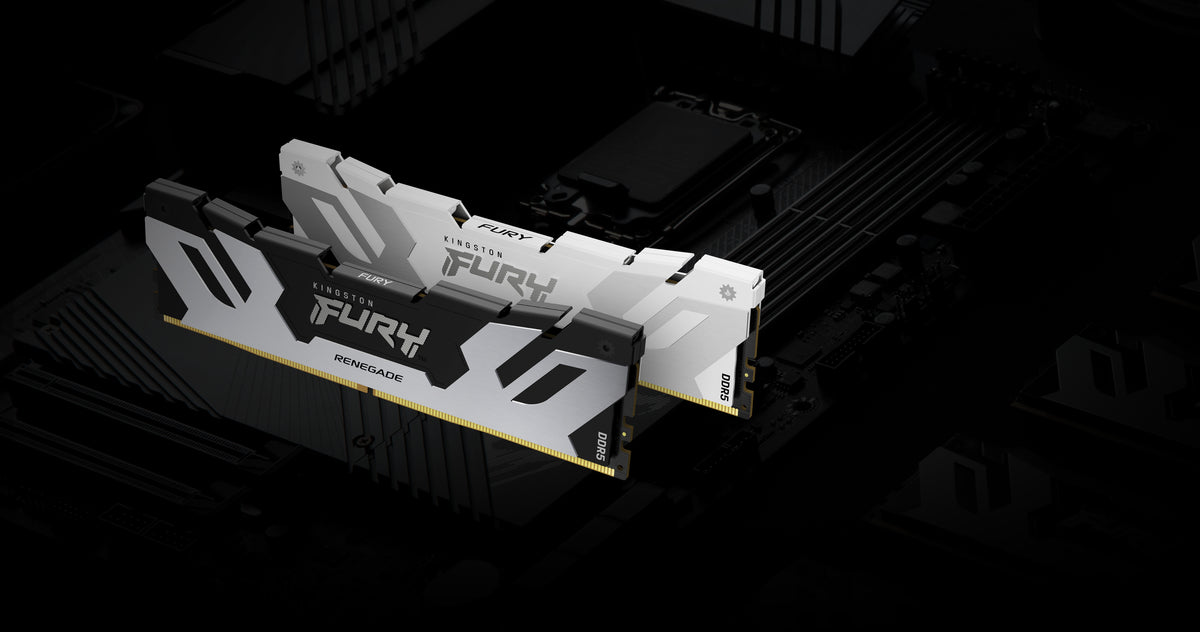 Kingston Technology FURY 48 Go 8400MT/s DDR5 CL40 CUDIMM (kit de 2) Renegade Silver XMP