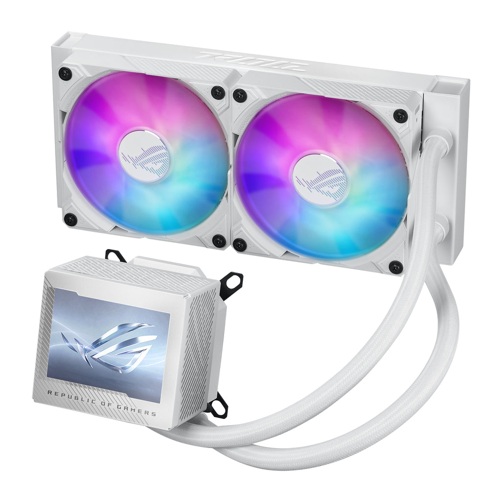 ASUS ROG RYUJIN III 240 ARGB White Edition Processeur Refroidisseur de liquide tout-en-un 12 cm Blanc 1 pièce(s)