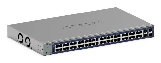 NETGEAR GS752TXUP Switch Gigabit Ethernet Géré 48 Ports PoE, Format 1U, Gris