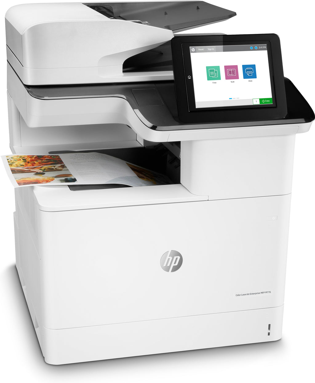 HP Color LaserJet Enterprise Imprimante multifonction M776dn - vue 3