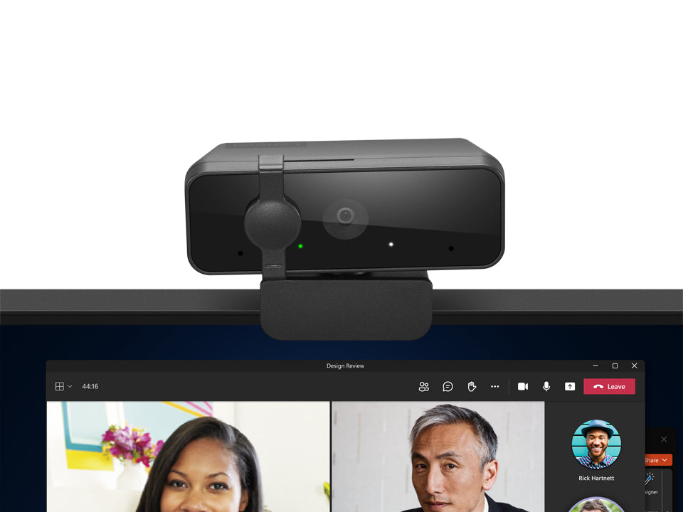 Lenovo 310 Webcam Full HD 1920 x 1080 pixels USB 2.0, Noir