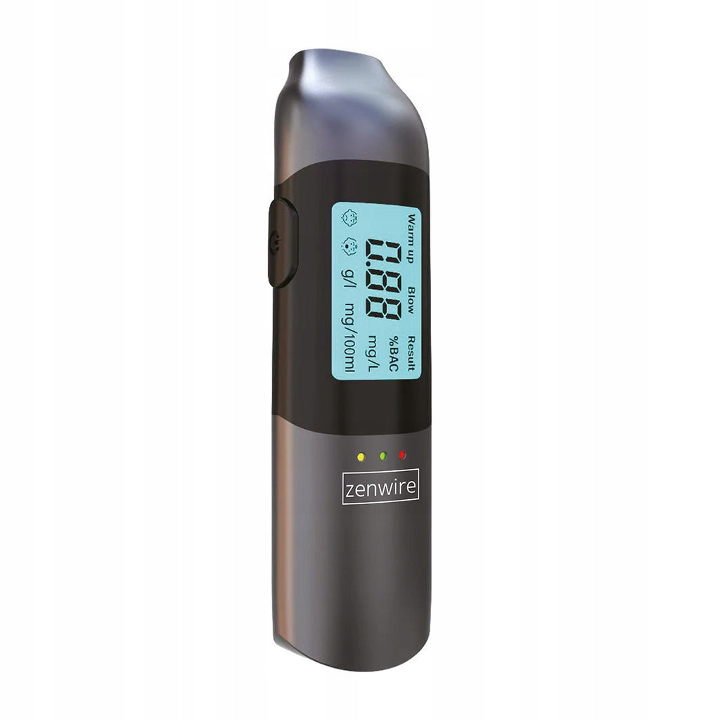 Alcootest professionnel de police sans embout buccal, rechargeable via USB-C, Zenwire MR702