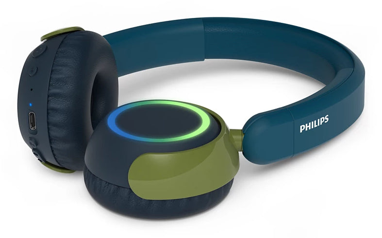 Philips 4000 series TAK4200CT/00 casque Sans fil Arceau Appels/Musique Bluetooth Bleu, Vert