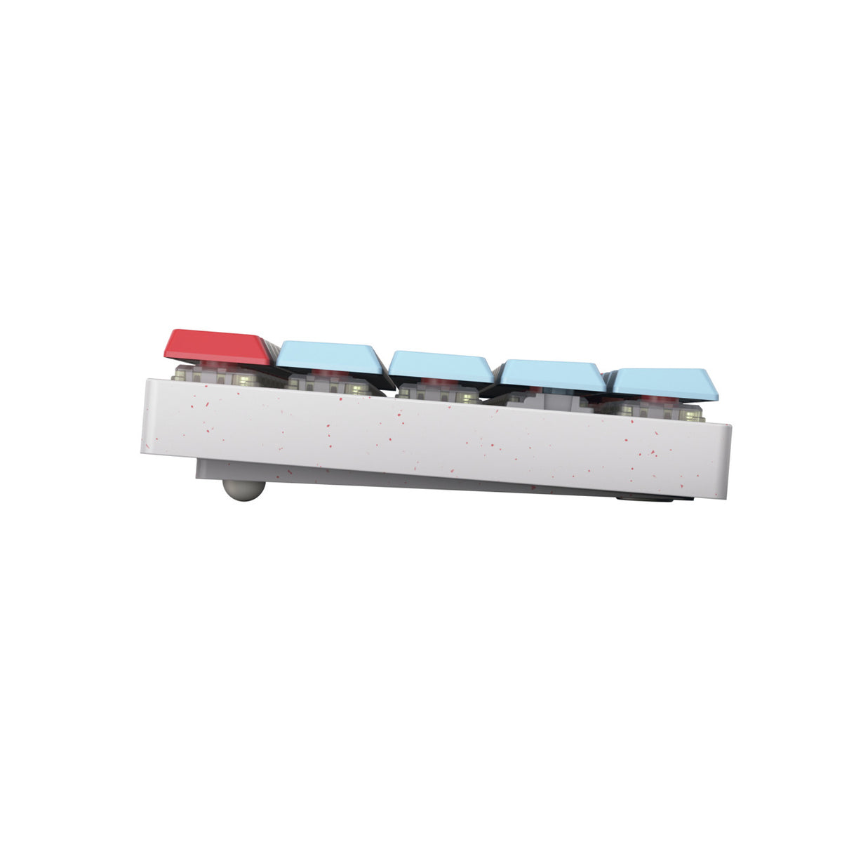 Cherry MX-LP 2.1 Compact Wireless Clavier Gaming Mécanique RF et Bluetooth QWERTZ Allemand Blanc