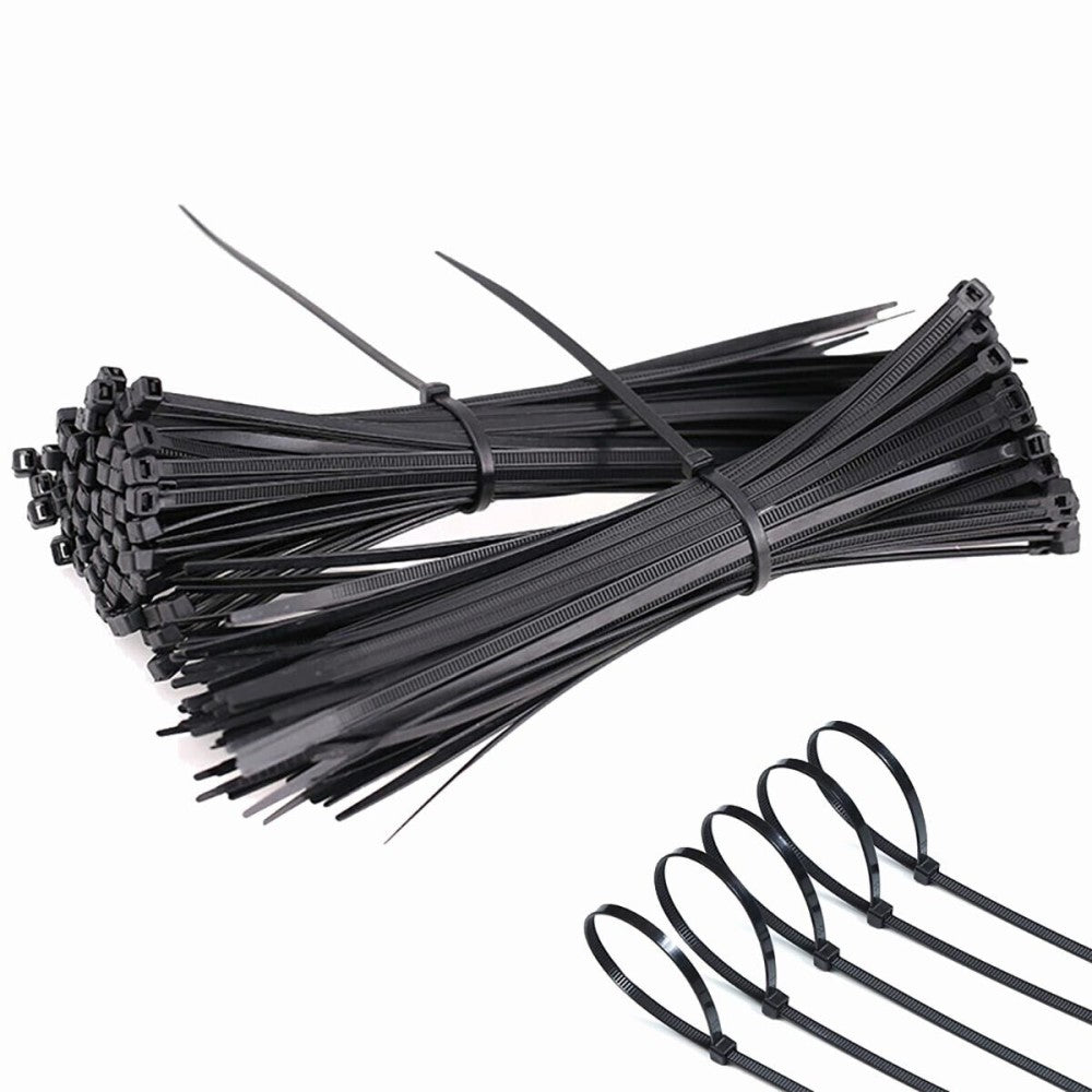 Techly 280 x 4.8mm serre-câbles Nylon Noir 100 pièce(s)