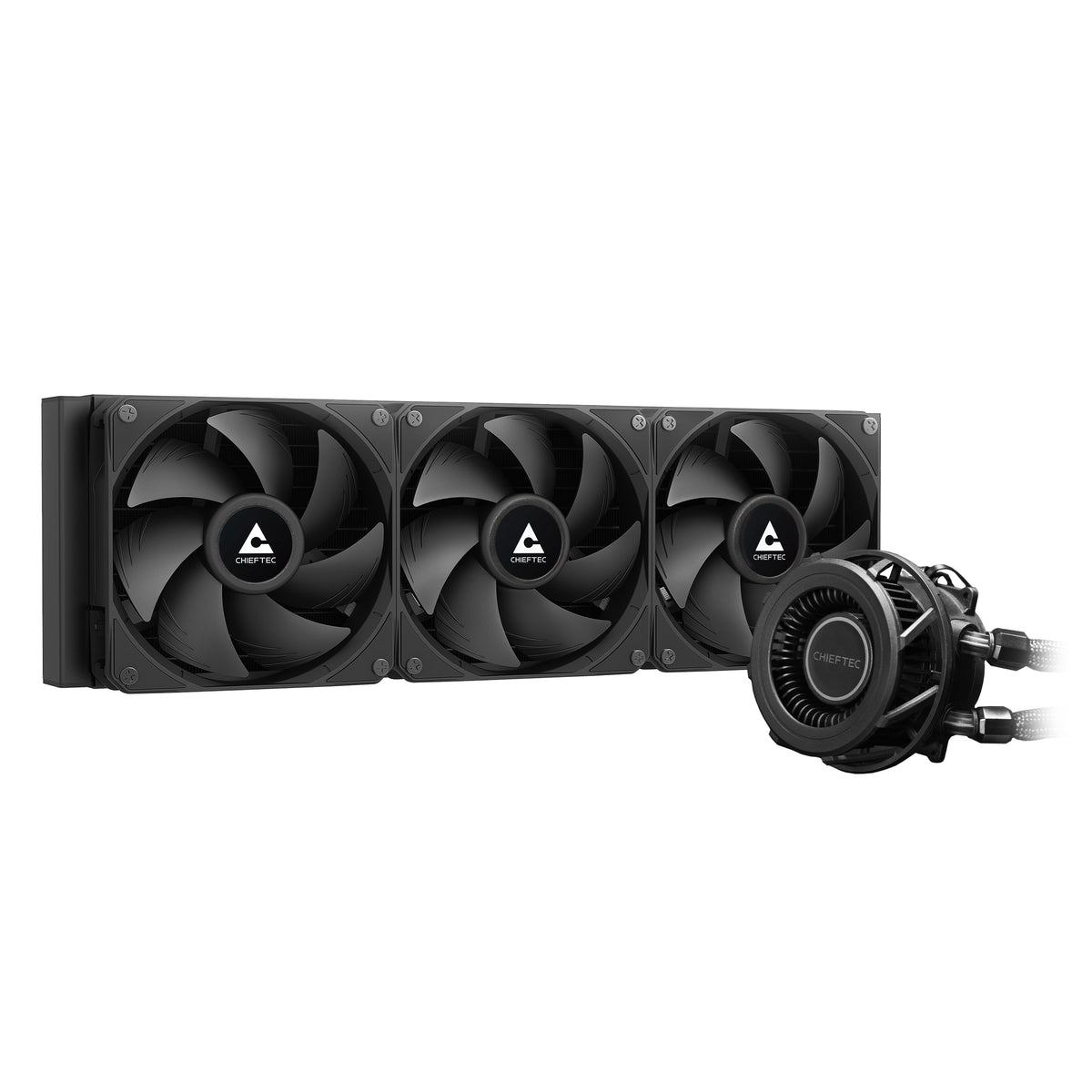 Chieftec CLC-360-VRM-BLK système de refroidissement d’ordinateur Boitier PC Refroidisseur de liquide tout-en-un 12 cm No