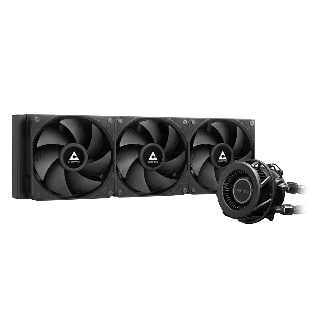 Chieftec CLC-360-VRM-BLK système de refroidissement d’ordinateur Boitier PC Refroidisseur de liquide tout-en-un 12 cm Noir