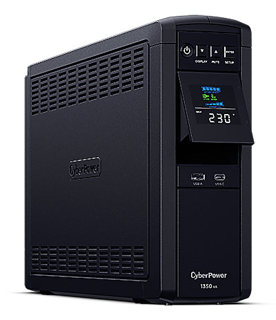 CyberPower CP1350EPFCLCD alimentation d'énergie non interruptible Interactivité de ligne 1,35 kVA 810 W 6 sortie(s) CA